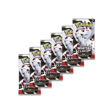 Pokémon TCG Scarlet & Violet 10.5 White Flare Booster Bundle (6 Packs) hover view