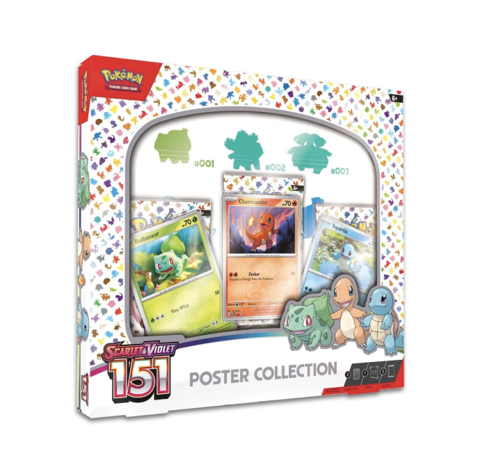 Pokemon TCG: Scarlet & Violet 3.5: 151 Poster Collection - Image 1