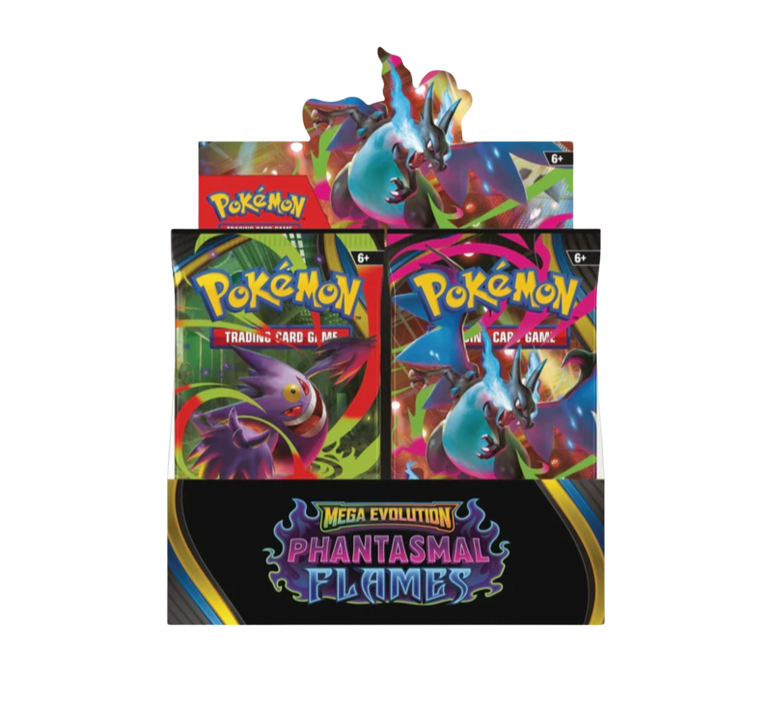 Pokemon TCG: Mega Evolution 2: Phantasmal Flames Booster Box hover view