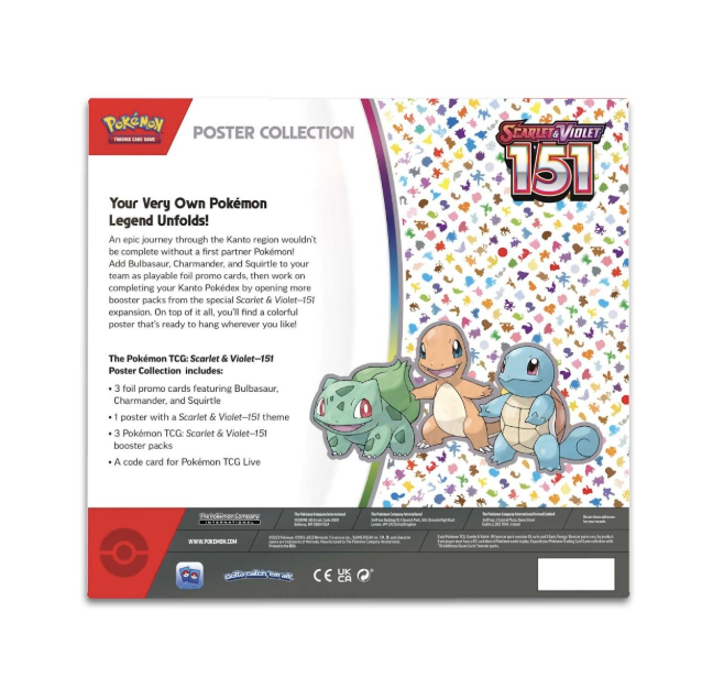 Pokemon TCG: Scarlet & Violet 3.5: 151 Poster Collection - Image 6