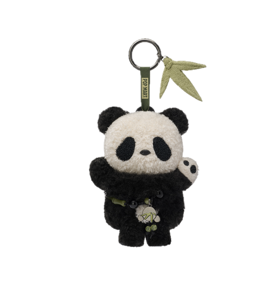 Pop Mart SKULLPANDA Lazy Panda Plush Doll Pendant - Image 2