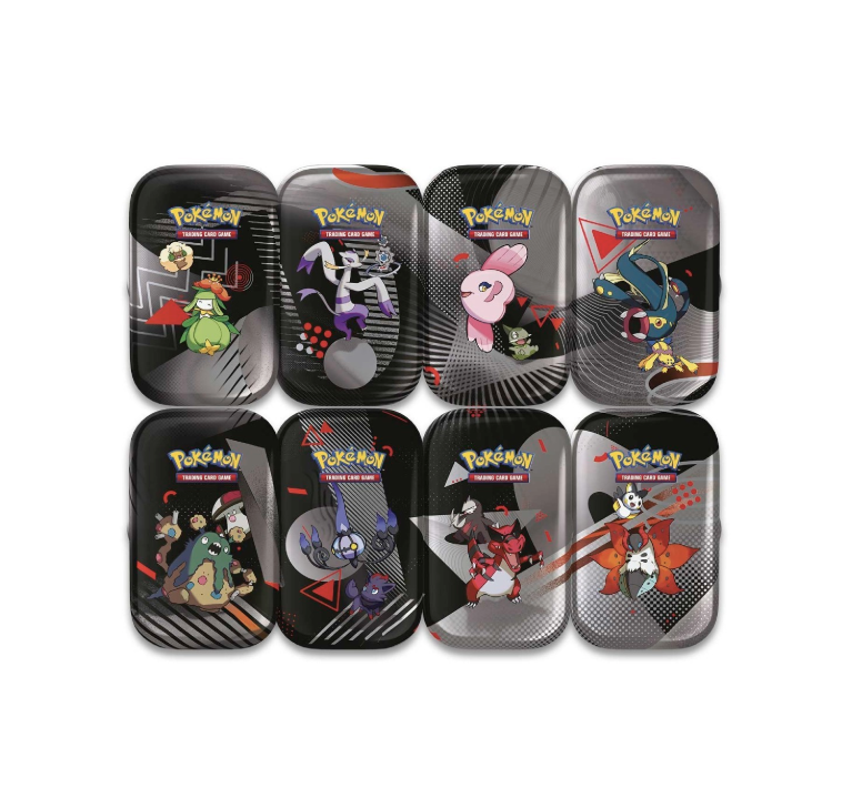 Pokemon TCG: Scarlet & Violet 10.5 Black Bolt & White Flare Unova Mini Tins - Image 2