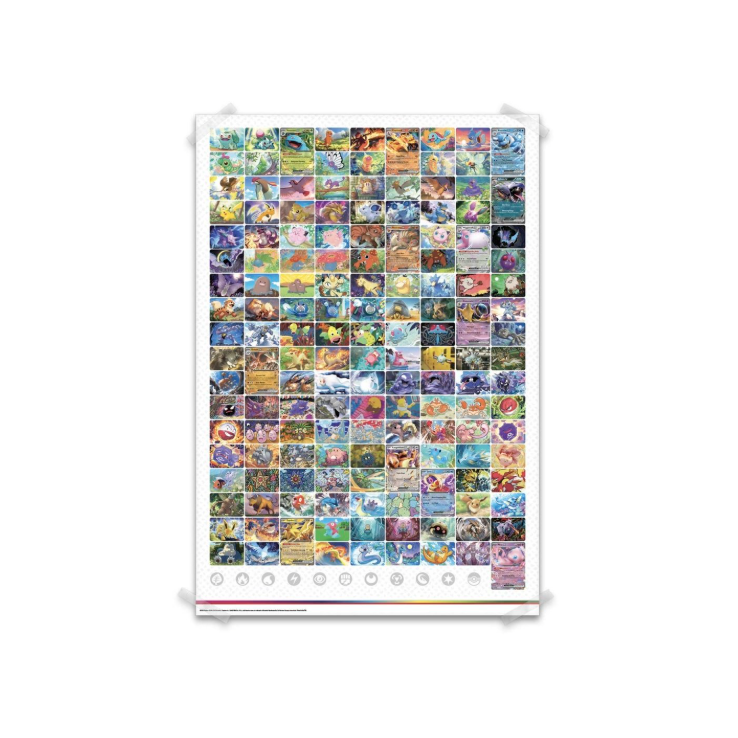 Pokemon TCG: Scarlet & Violet 3.5: 151 Poster Collection - Image 3