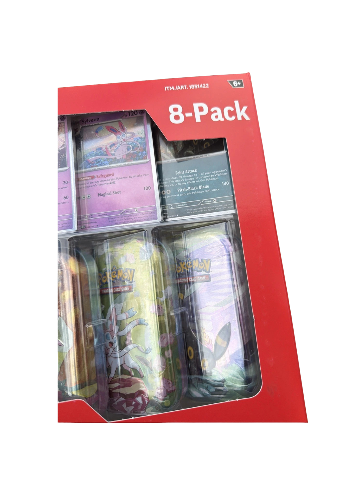 2025 Pokemon prismatic evolutions mini tins 8 packs (costco bundle) - Image 4
