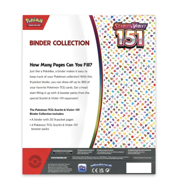 Pokemon TCG: Scarlet & Violet 3.5: 151 Binder Collection - Image 6