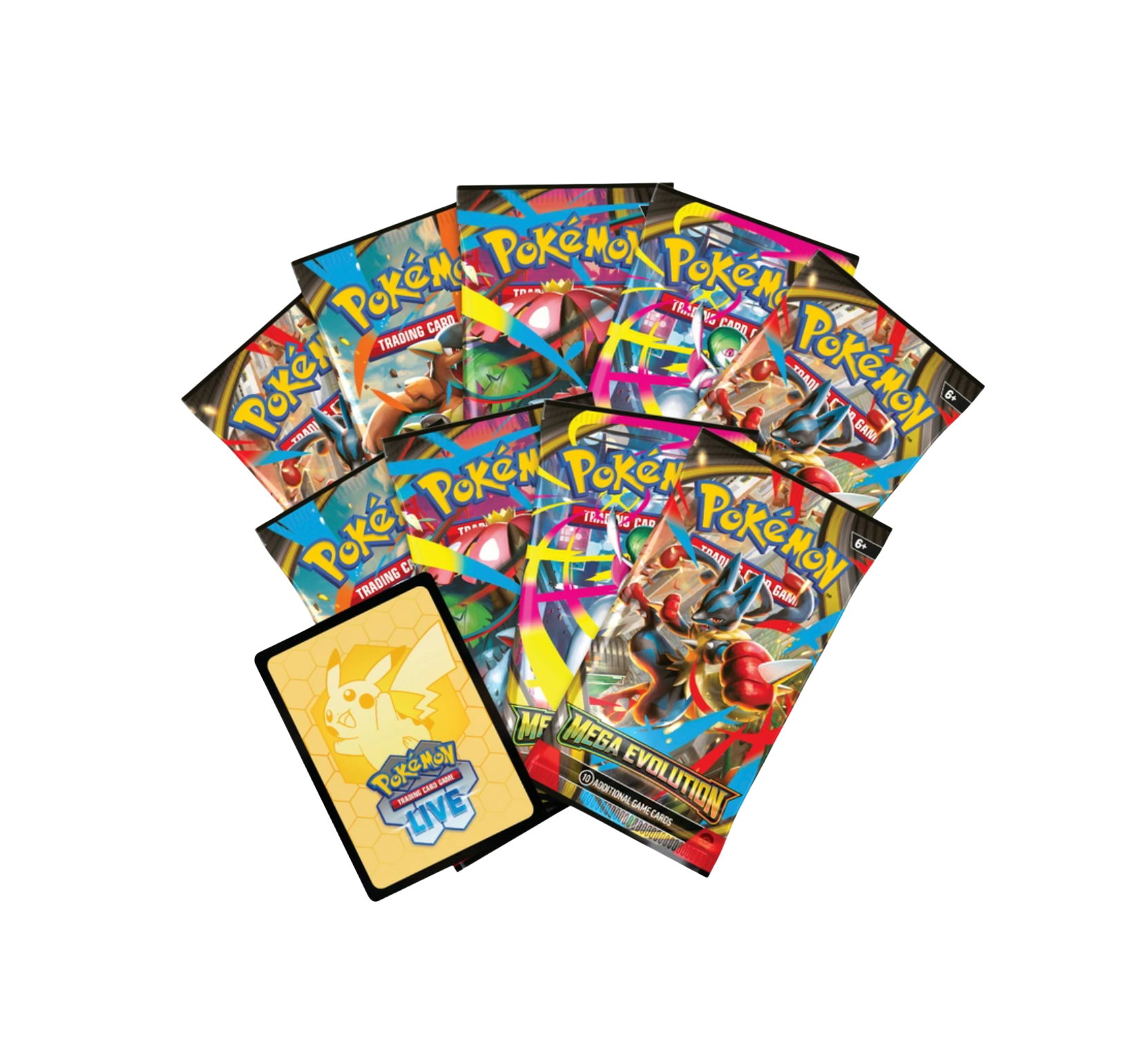 Pokémon TCG Mega Evolution Elite Trainer Box (Mega Lucario) hover view