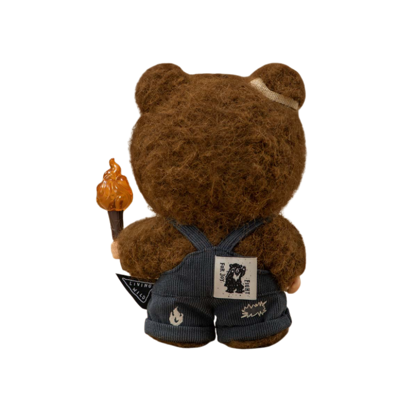 Pop Mart Hirono Living Wild Fight for Joy Plush Doll - Image 3