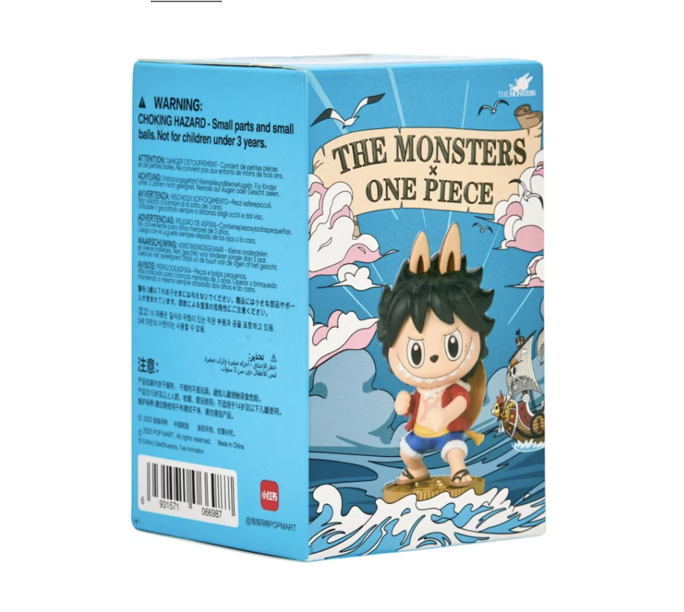 Pop Mart Labubu The Monsters x One Piece Series Single Blind Box - Image 2