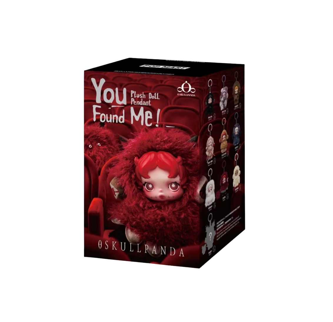 Pop Mart Skullpanda You Found Me! Plush Pendant Blind Box - Image 1