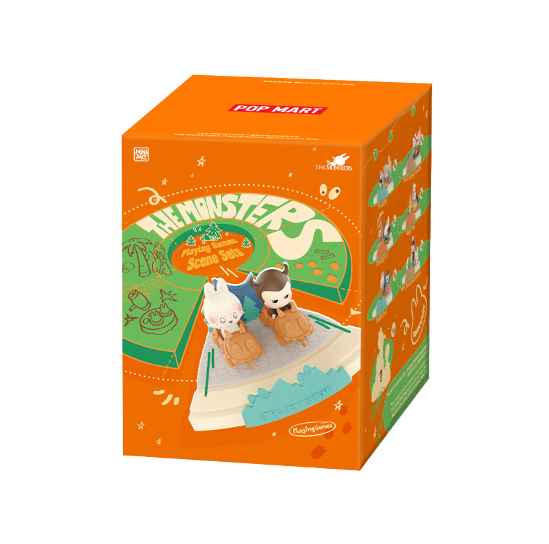 Labubu Playing Games Series Scene Sets Single Blind Box by Pop Mart