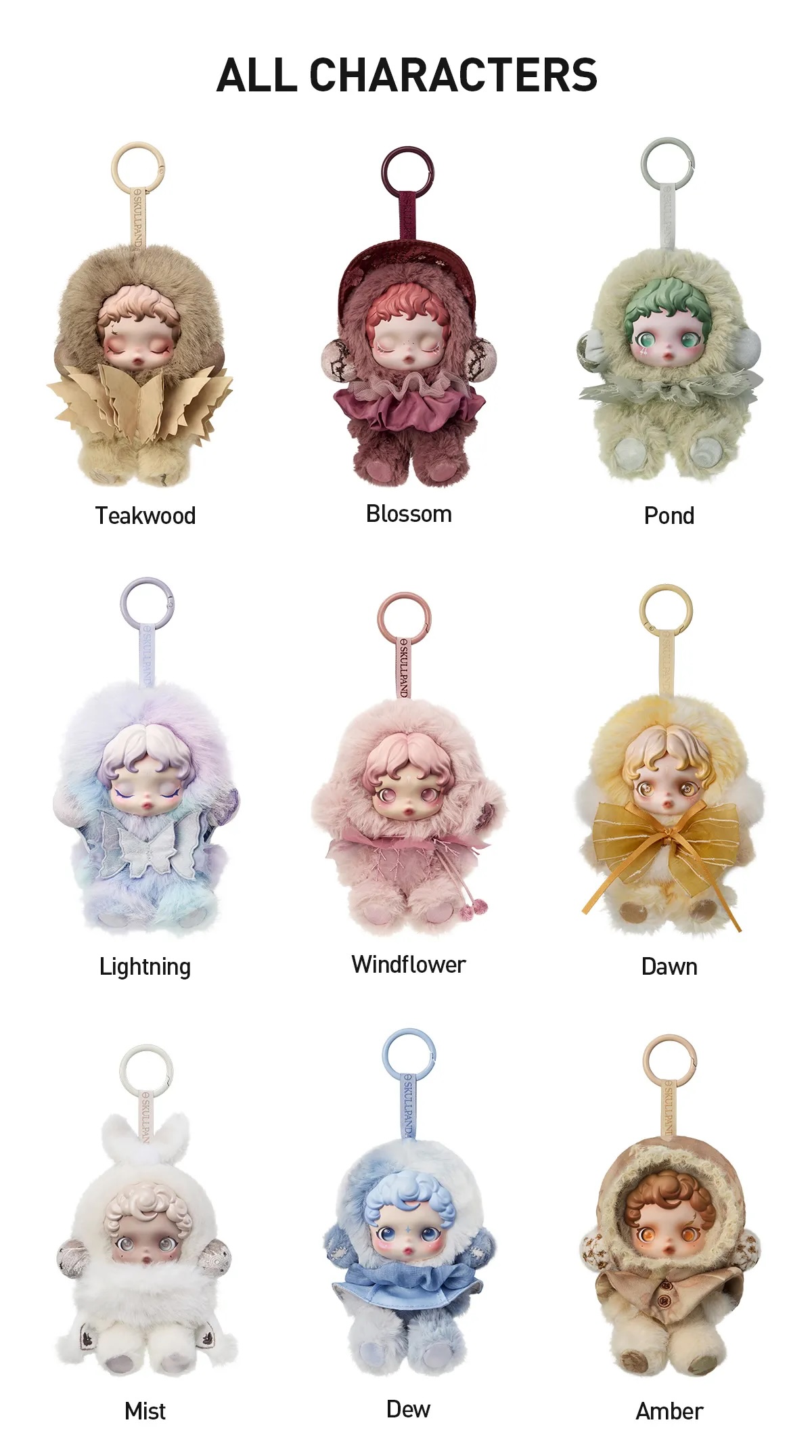 Pop Mart L'impressionnisme θSKULLPANDA Series Plush Doll Sealed Case (9 Blind Box) hover view