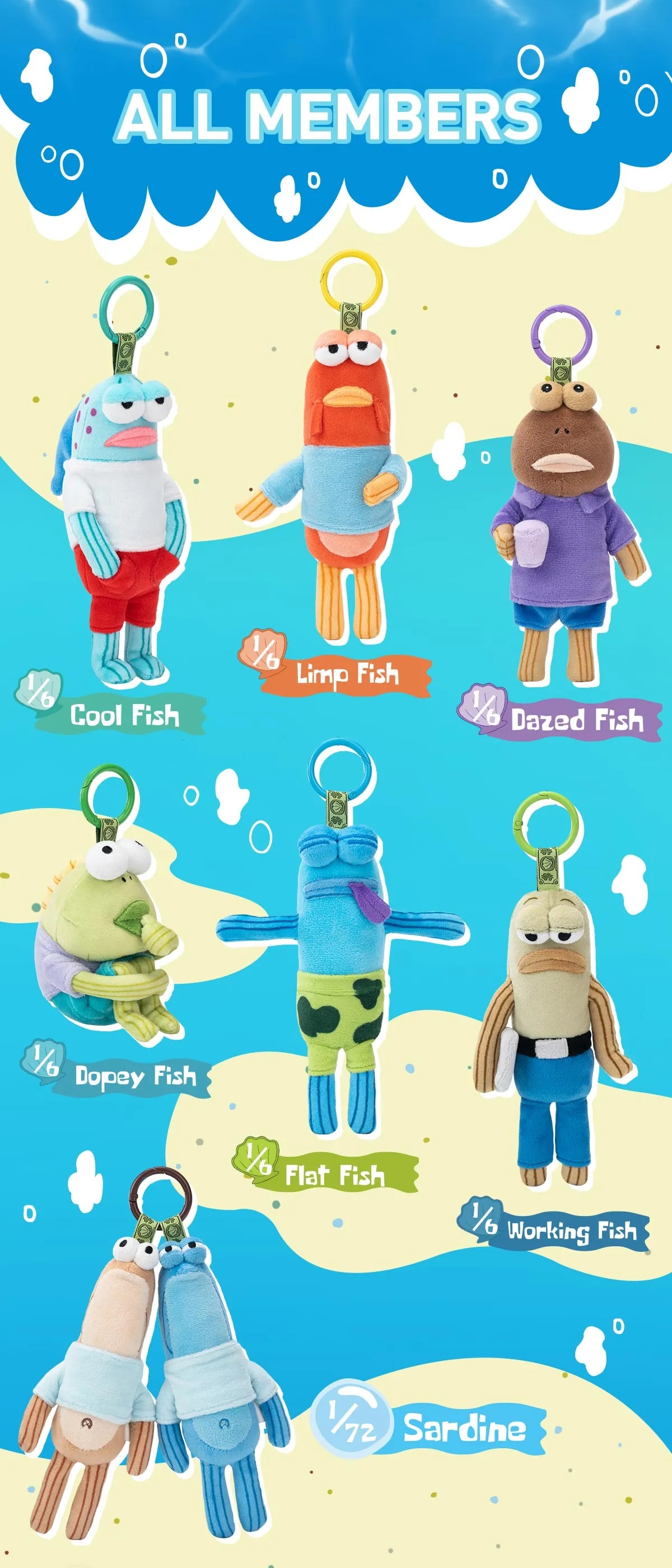 Pop Mart x Bikini Bottom Buddies Plush Single Blind Box - Image 4