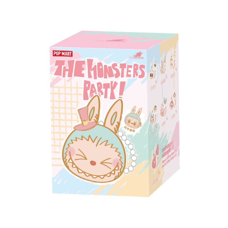 Pop Mart Labubu Party Series Reversible Plush Blind Box from Collectables Mart
