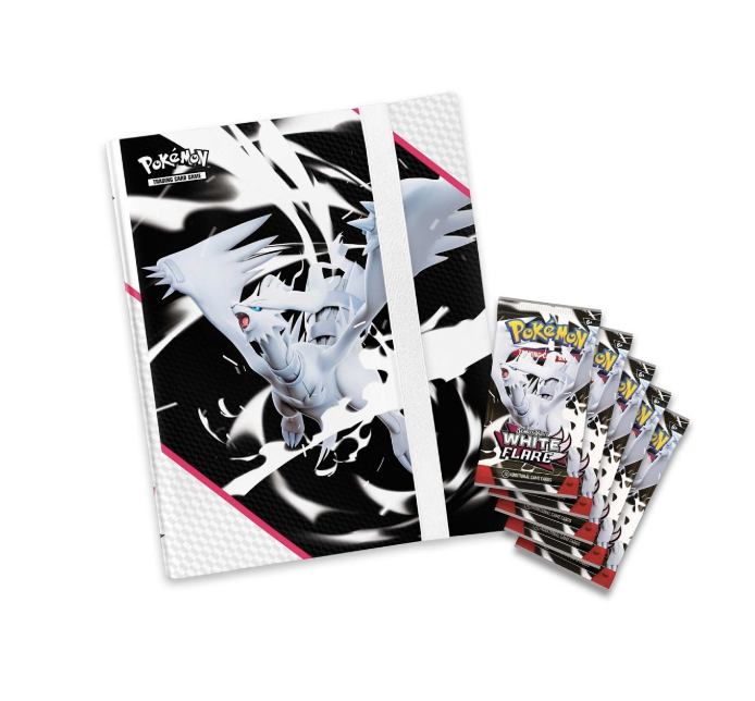Pokémon TCG Scarlet & Violet 10.5 White Flare Reshiram Binder Collection - Image 2
