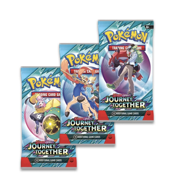 Pokemon TCG: Scarlet & Violet 9: Journey Together 3 Pack Blister Yanmega - Image 2