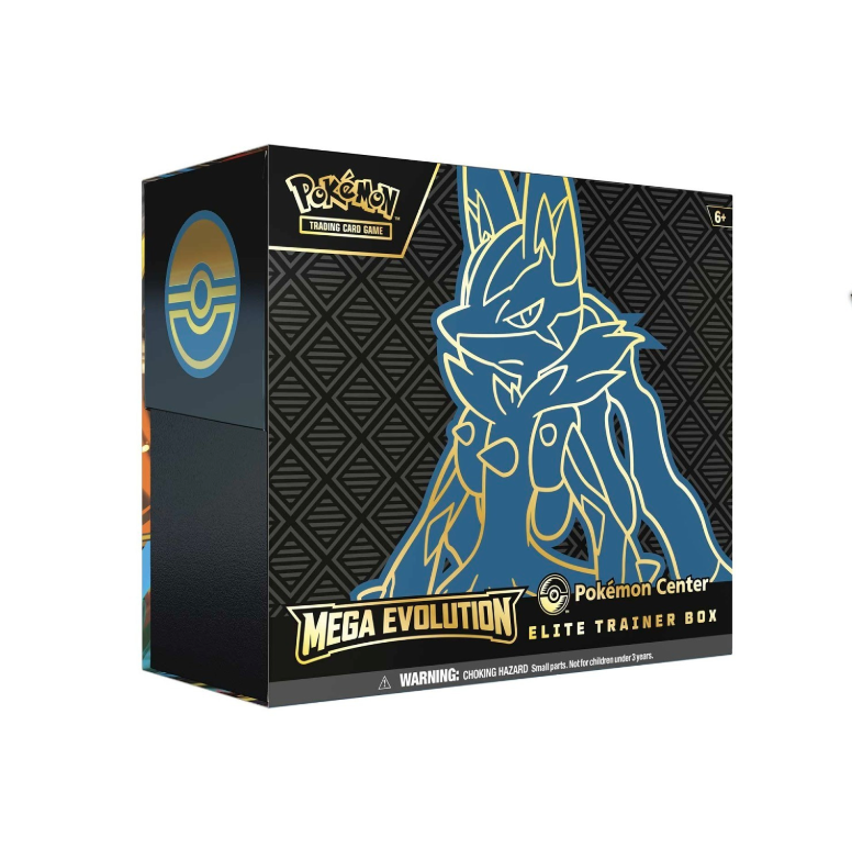Pokémon TCG Mega Evolution Pokémon Center Elite Trainer Box (Mega Lucario) - Image 1