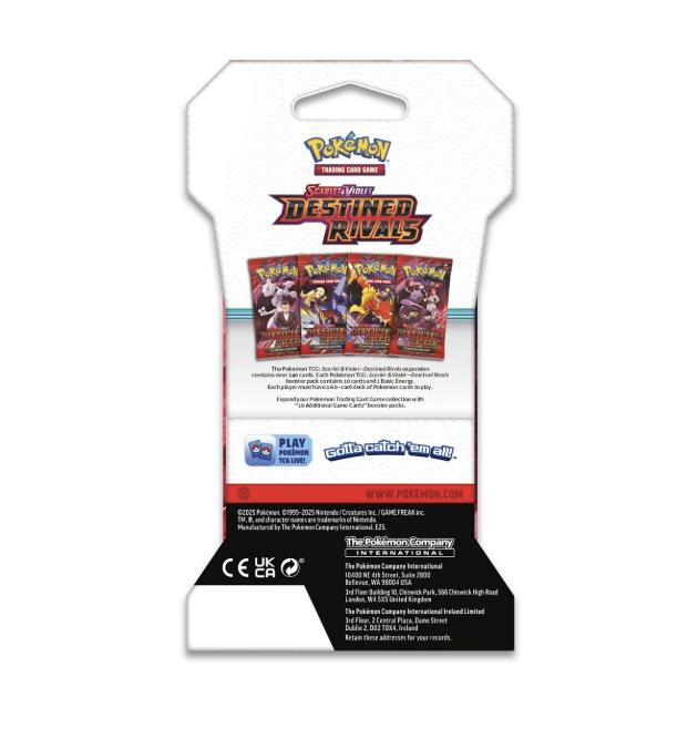 Pokemon TCG: Scarlet & Violet 10 Destined Rivals Booster Pack - Image 5