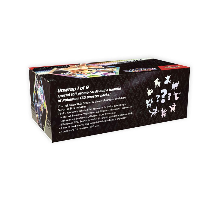 Pokemon TCG: Scarlet & Violet 8.5: Prismatic Evolutions Surprise Box Collection - Image 5