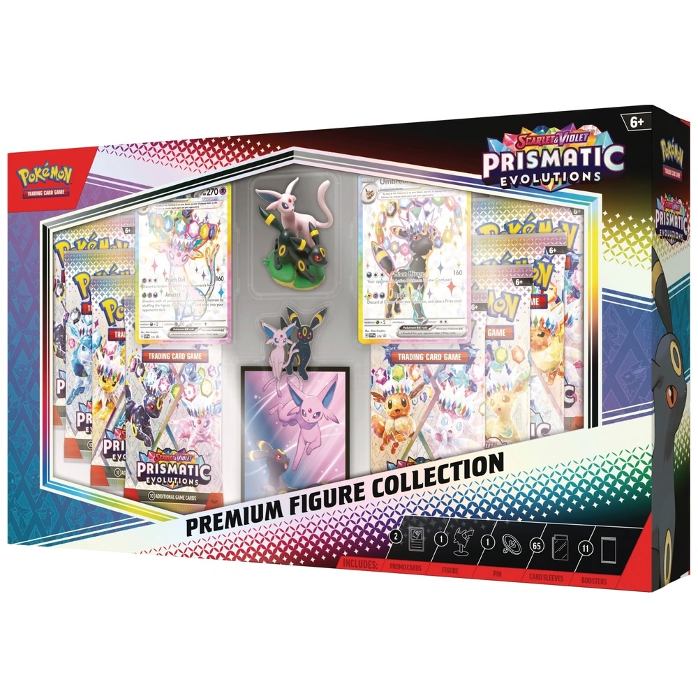 Pokemon TCG: Scarlet & Violet 8.5: Prismatic Evolutions Premium Figure Collection