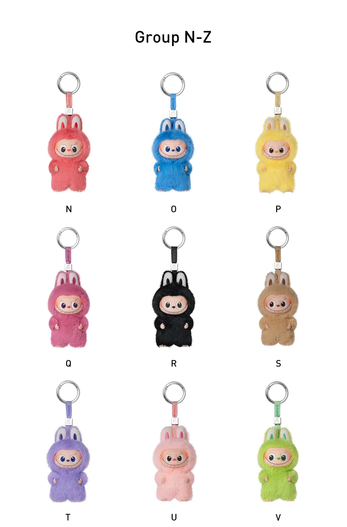 Pop Mart Labubu The Monsters Pin For Love Plush Pendent Blind Box (N to Z) - Image 2