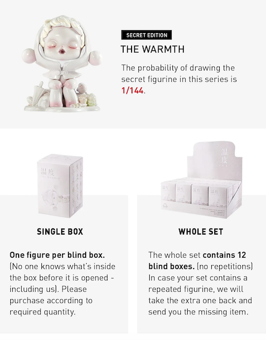 Pop Mart Skullpanda Warmth Series Sealed Case (12 Blind Box) - Image 3