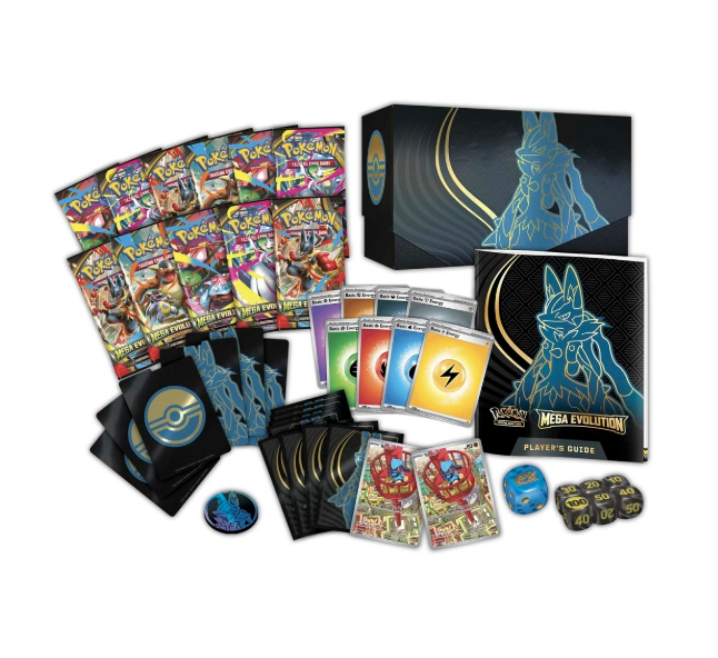 Pokémon TCG Mega Evolution Pokémon Center Elite Trainer Box (Mega Lucario) hover view