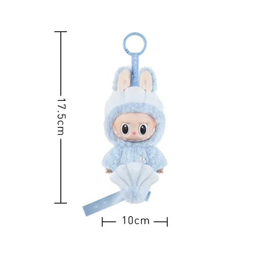 Pop Mart Labubu Hide and Seek in Singapore Series Vinyl Plush Pendent - Image 3