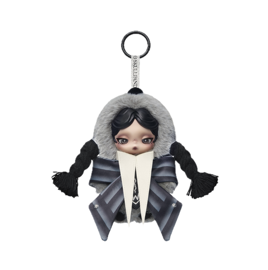 SKULLPANDA × Wednesday Plush Nevermore Academy Uniform Version – open box available, UK stock, fast delivery 