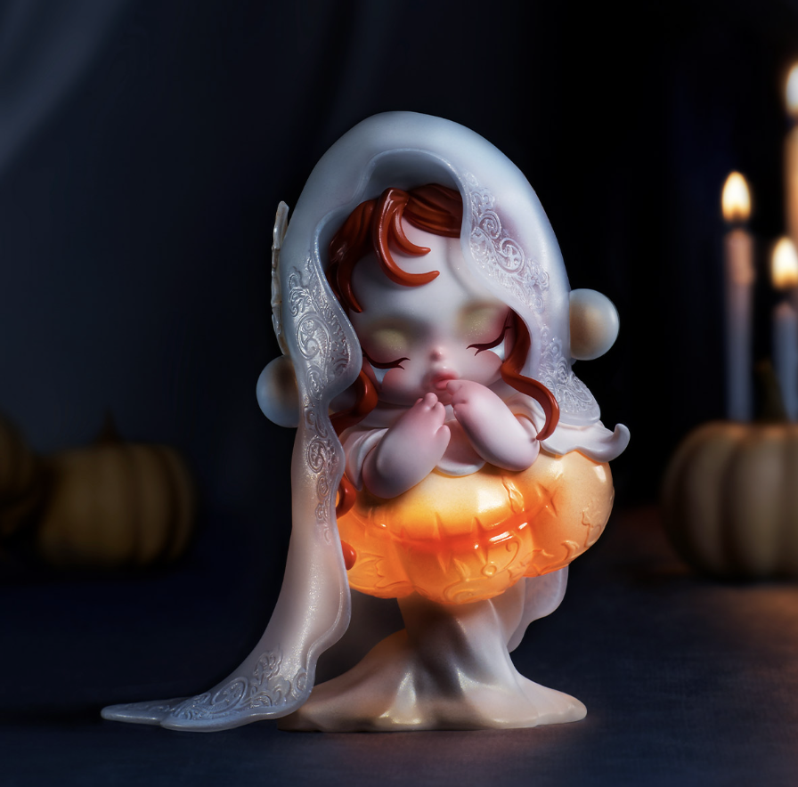 Pop Mart SKULLPANDA Covenant of the White Moon Figure - Image 3