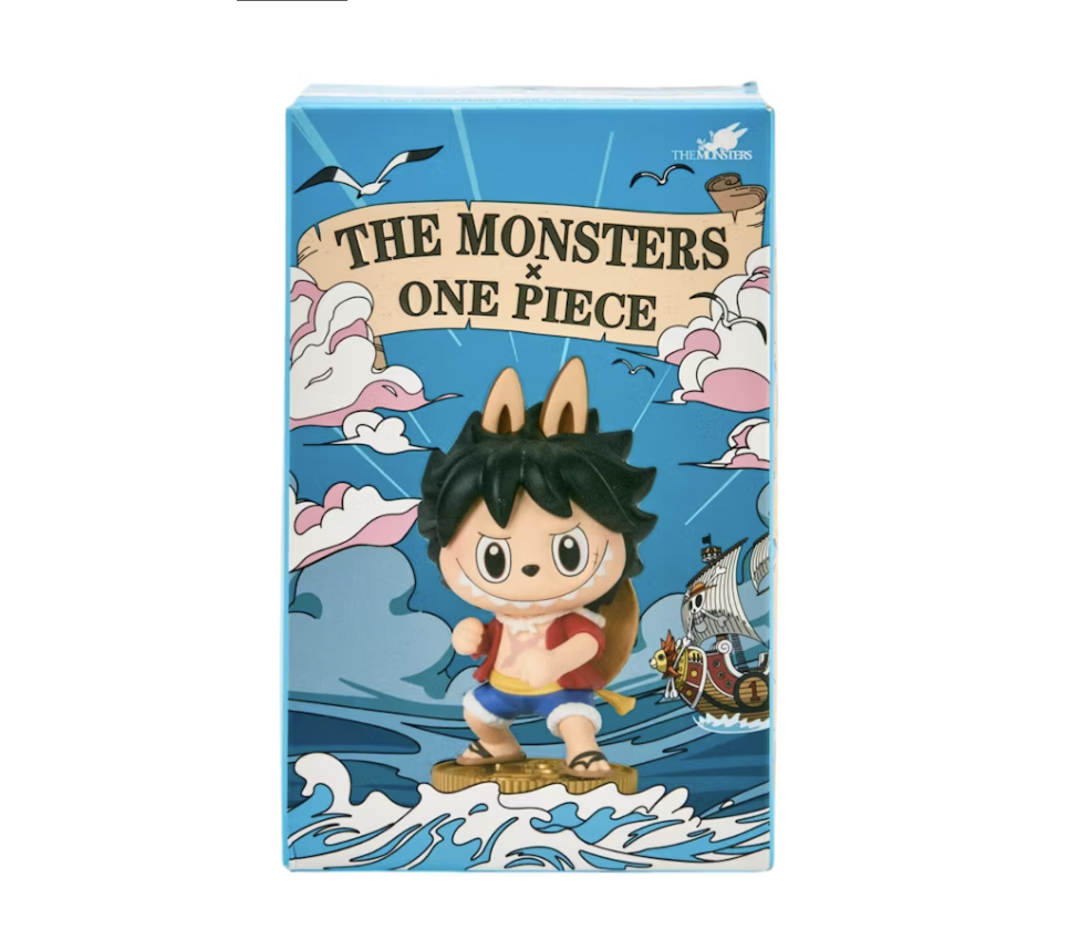 Single Blind Box Pop Mart Labubu One Piece figure collectible